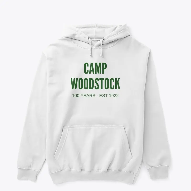 Camp Woodstock 100 YEARS - Green Logo