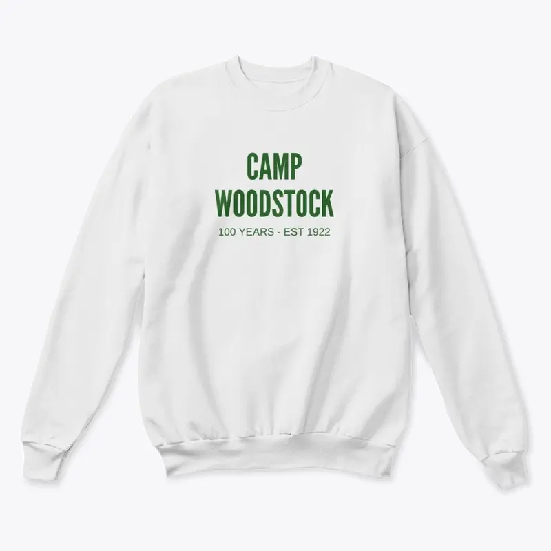 Camp Woodstock 100 YEARS - Green Logo