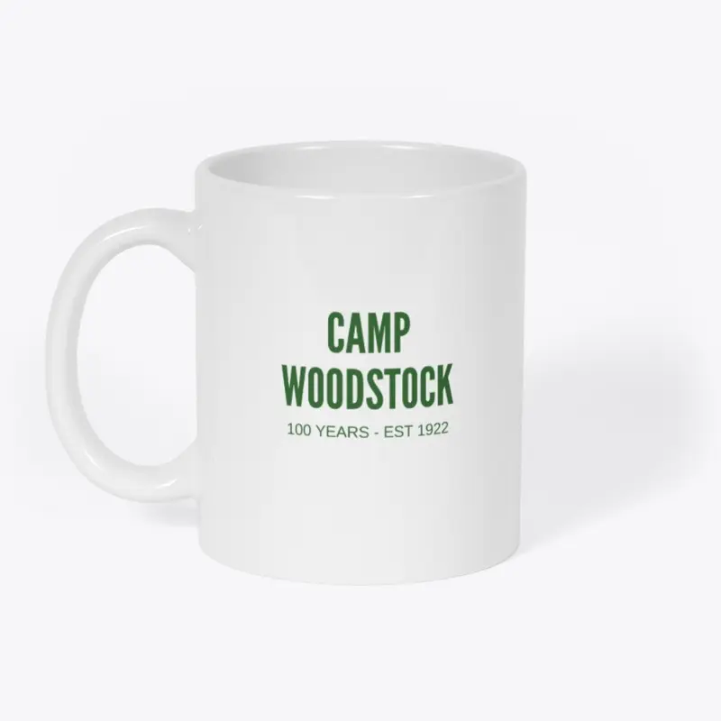 Camp Woodstock 100 YEARS - Green Logo