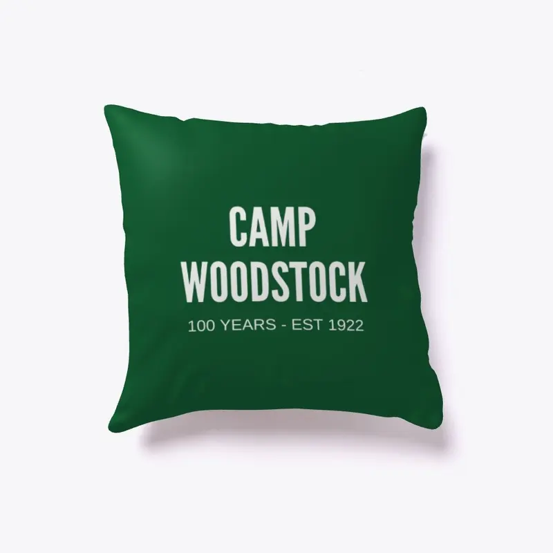 Camp Woodstock 100 YEARS - White Logo