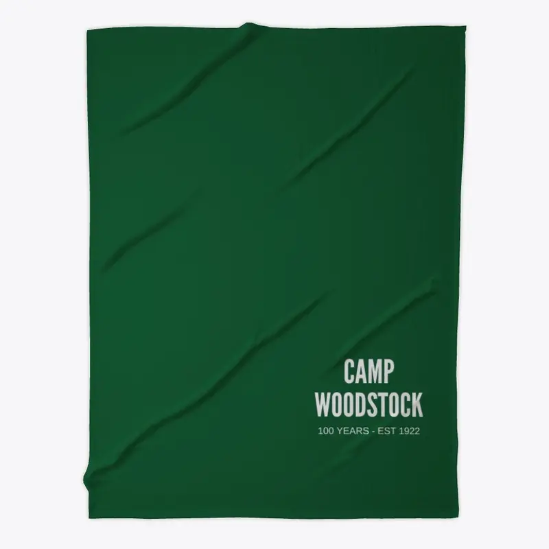 Camp Woodstock 100 YEARS - White Logo